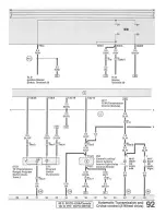 Предварительный просмотр 125 страницы Audi 90 1993 Series Service Manual/Electrical Wiring Diagrams