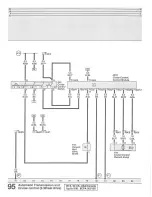 Предварительный просмотр 128 страницы Audi 90 1993 Series Service Manual/Electrical Wiring Diagrams