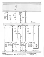 Предварительный просмотр 136 страницы Audi 90 1993 Series Service Manual/Electrical Wiring Diagrams