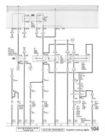 Предварительный просмотр 137 страницы Audi 90 1993 Series Service Manual/Electrical Wiring Diagrams