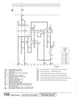 Предварительный просмотр 202 страницы Audi 90 1993 Series Service Manual/Electrical Wiring Diagrams