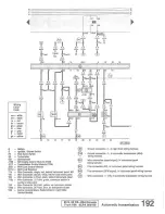 Предварительный просмотр 225 страницы Audi 90 1993 Series Service Manual/Electrical Wiring Diagrams