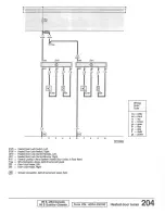 Предварительный просмотр 237 страницы Audi 90 1993 Series Service Manual/Electrical Wiring Diagrams