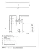 Предварительный просмотр 240 страницы Audi 90 1993 Series Service Manual/Electrical Wiring Diagrams