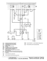 Предварительный просмотр 245 страницы Audi 90 1993 Series Service Manual/Electrical Wiring Diagrams