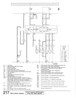 Предварительный просмотр 250 страницы Audi 90 1993 Series Service Manual/Electrical Wiring Diagrams