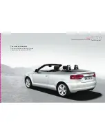 Preview for 1 page of Audi A3 CABRIOLET Pricing And Specification Manual