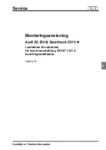 Preview for 58 page of Audi A3 Sportback 2013 Manual