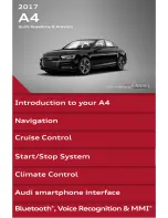 Preview for 1 page of Audi A4 2017 Quick Questions And Answers