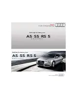 Audi A5 2013 Getting To Know Manual preview