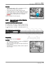 Preview for 75 page of Audi A8 2010 Maintenance Manual