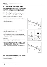 Preview for 16 page of Audi Genuine Accessories 80A.071.128 Installation Instructions Manual