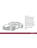 Preview for 3 page of Audi R8 - QUICK EFEENCE GUIDE Quick Reference Manual