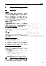 Предварительный просмотр 9 страницы Audi TT 2007 Workshop Manual