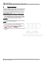 Предварительный просмотр 12 страницы Audi TT 2007 Workshop Manual