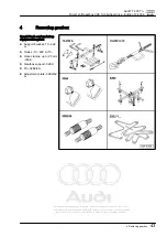 Предварительный просмотр 47 страницы Audi TT 2007 Workshop Manual