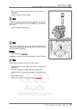 Предварительный просмотр 83 страницы Audi TT 2007 Workshop Manual