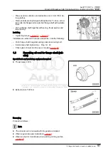 Предварительный просмотр 101 страницы Audi TT 2007 Workshop Manual