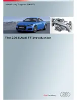 Preview for 1 page of Audi TT 2016 Introduction Manual