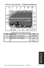 Предварительный просмотр 52 страницы Audi TT Platform 2009 Quick Reference