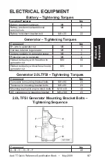 Предварительный просмотр 116 страницы Audi TT Platform 2009 Quick Reference