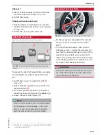 Preview for 275 page of Audi TT Roadster 2016 Owner'S Manual