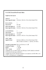 Preview for 8 page of Audia Flight FLS Series Owner'S Manual