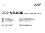 Preview for 1 page of AUDIA ELACIN User Manual