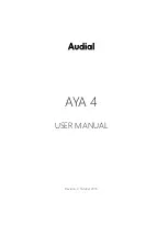 Audial AYA 4 User Manual предпросмотр