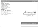 Audibax Kansas User Manual предпросмотр