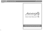 Предварительный просмотр 1 страницы Audibax Monster Beam 7R User Manual