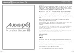 Предварительный просмотр 14 страницы Audibax Monster Beam 7R User Manual