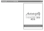 Audibax THUNDER 350 RGB User Manual предпросмотр