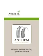 Audibel Anthem Operation Manual preview