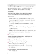 Preview for 6 page of Audibel LX Operation Manual