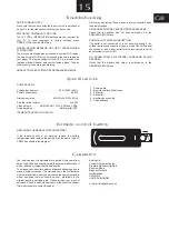 Предварительный просмотр 15 страницы Audica AVR-1 Operation Manual And Technical Specifications