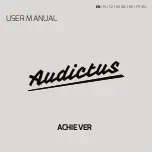 AUDICTUS ACHIEVER User Manual preview