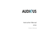 Preview for 1 page of Audicus aNote Instruction Manual