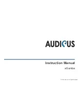 Preview for 1 page of Audicus aSamba Instruction Manual