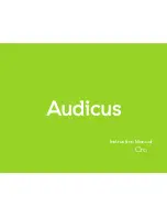 Preview for 1 page of Audicus Oro Instruction Manual