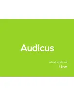 Preview for 1 page of Audicus Uno Instruction Manual