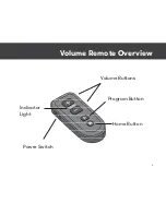 Preview for 5 page of Audicus Volume Remote Instruction Manual