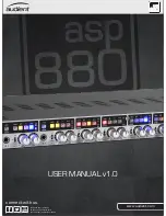 Audient ASP880 User Manual предпросмотр