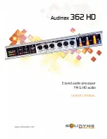AUDIMAX 362 HD Owner'S Manual preview