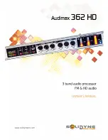 Preview for 1 page of AUDIMAX 362 HD Owner'S Manual