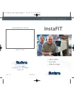 Audina INSTAFIT Instruction Manual preview