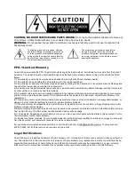 Предварительный просмотр 2 страницы Audio Alchemy PPA-1 Owner'S Manual