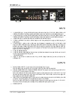 Preview for 5 page of Audio Analogue FORTISSIMO User Manual