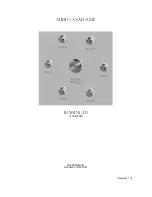 Audio Analogue Rossini 2.0 Owner'S Manual preview