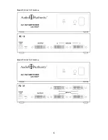 Preview for 6 page of Audio Authority 1332 User Manual